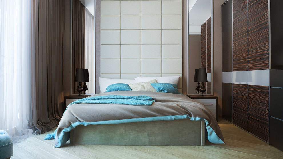 Спальня: пример конструктивизма в интерьере