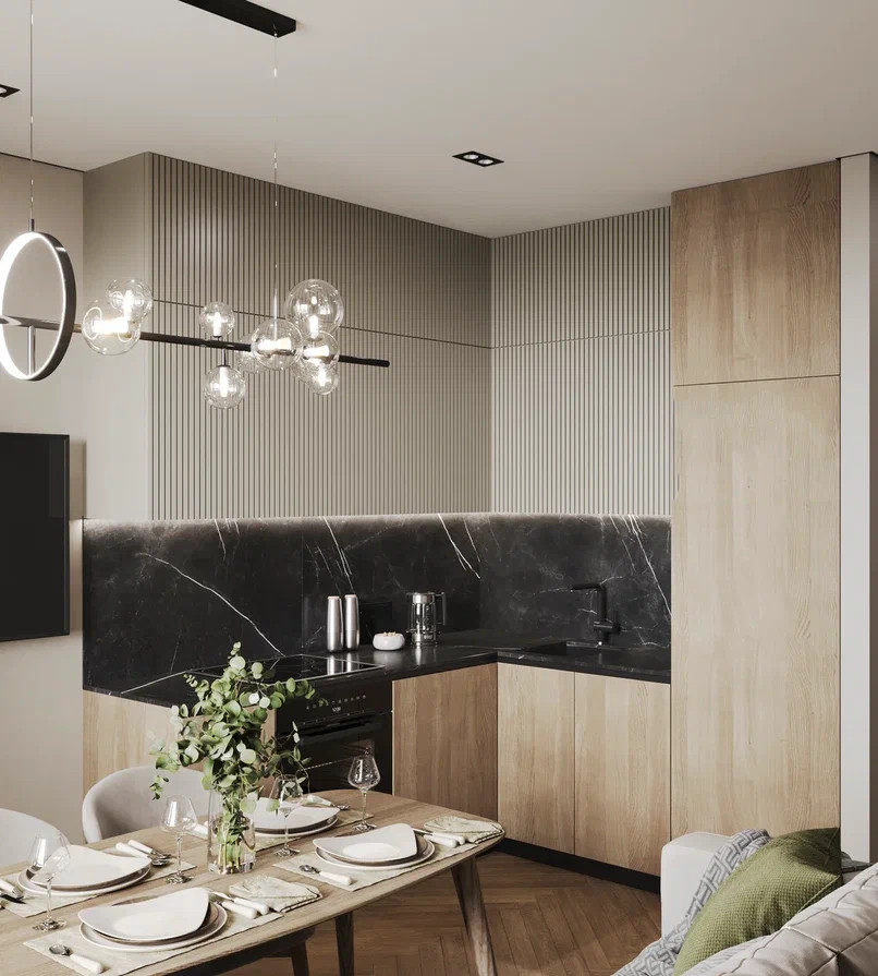 современный минимализм с элементами скандинавского стиля