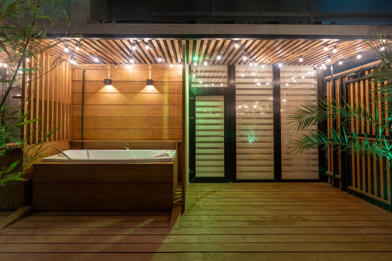 Терраса. ЖК «Green Palace» в Сочи