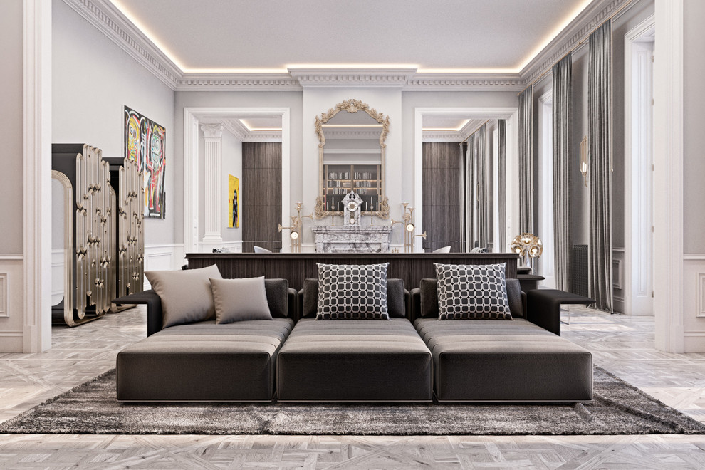 Spacious apartment on the banks of the Seine.