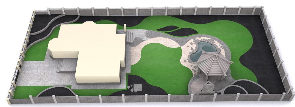 Проект озеленения. Визуализации