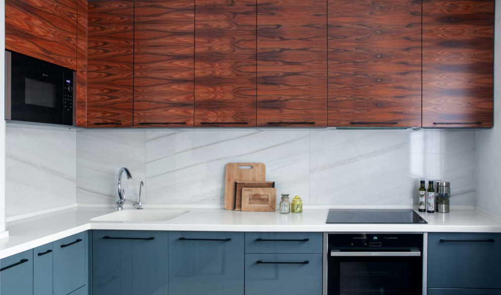 Обложка проекта: Элегантный нордик-интерьер в трёхкомнатной квартире