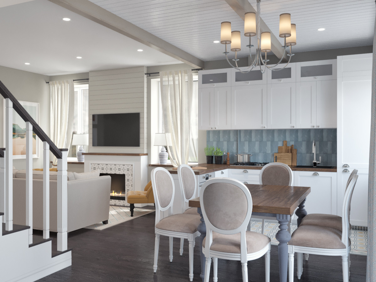 Обложка проекта: Дуплекс в Федоскино Парк