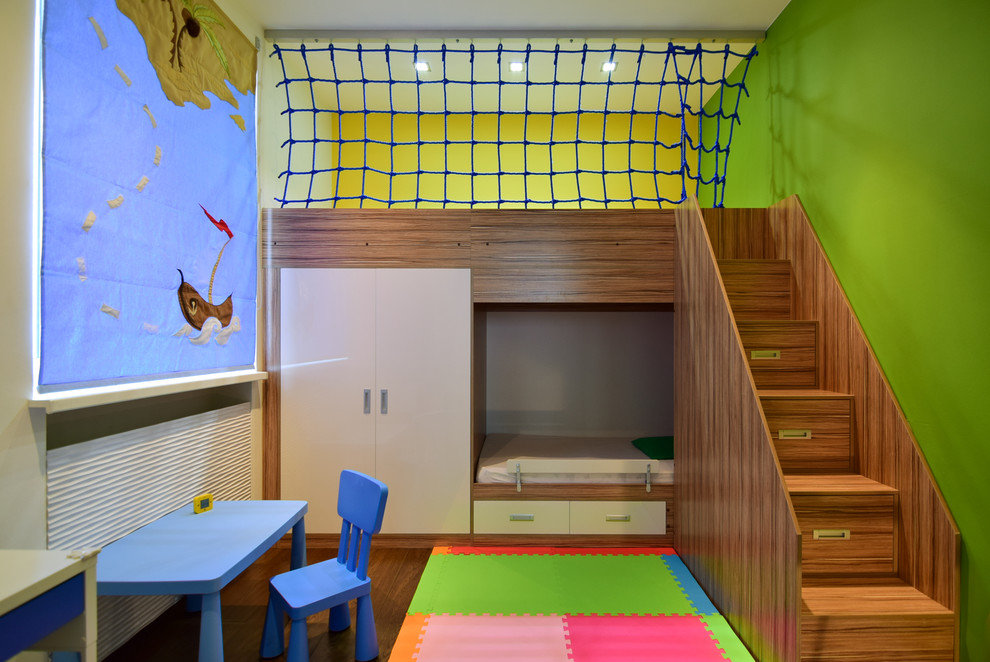 В гостях: Квартира для молодой семьи в лавандовых тонах