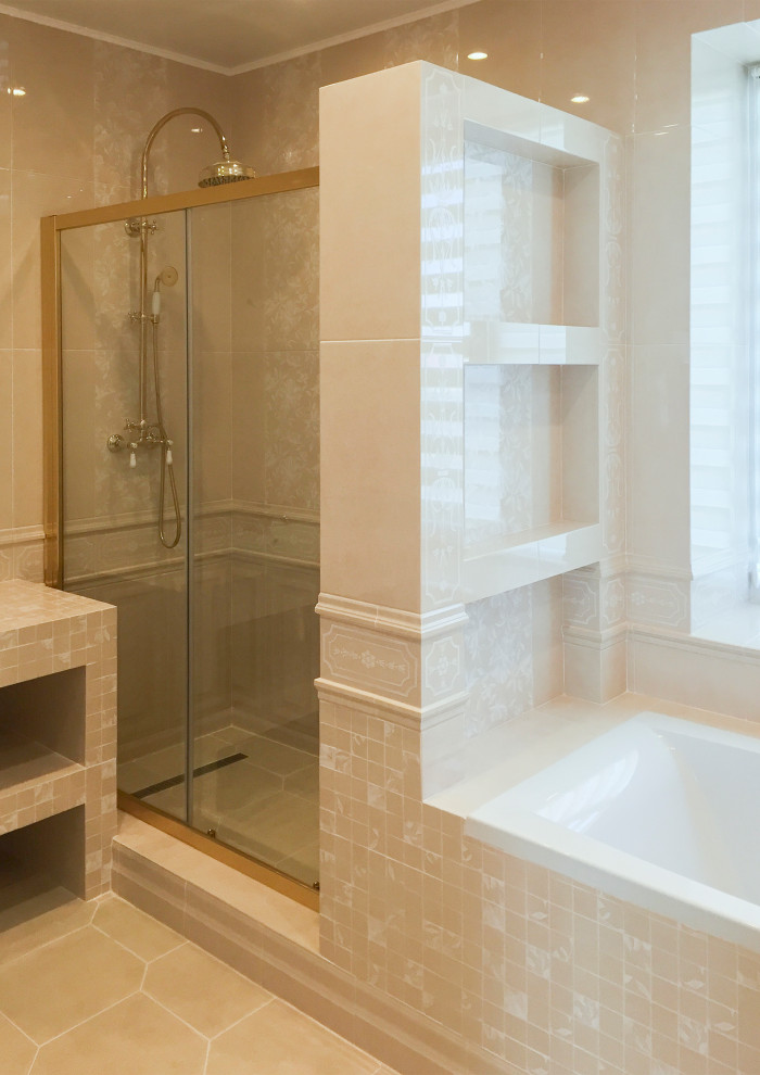 Фотографии ванной комнаты в частном доме