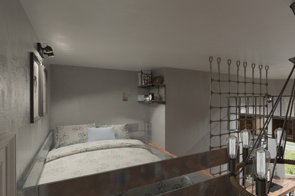 рендеринг комнаты подростка