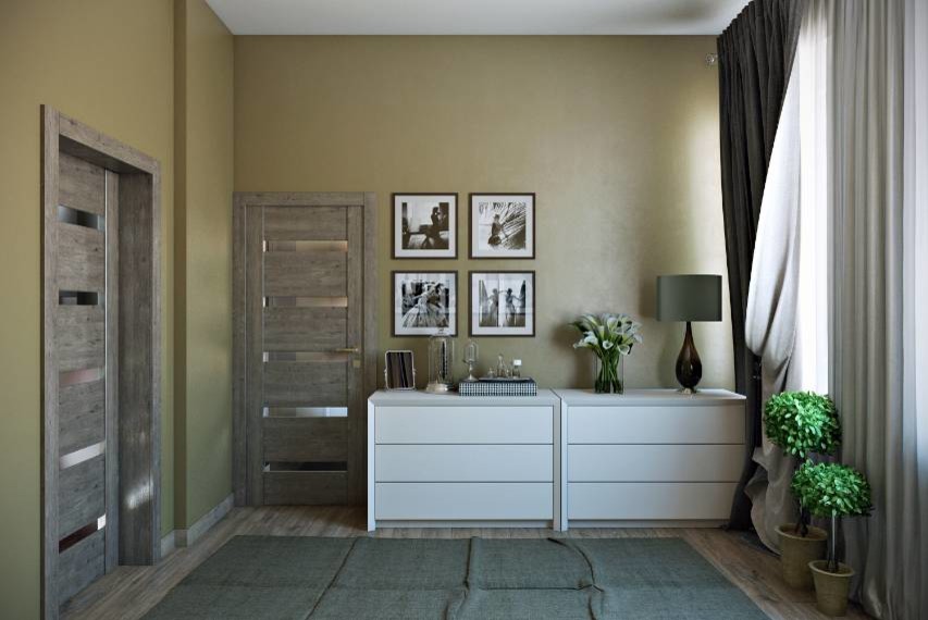 Интерьер загородного дома в Подмосковье.