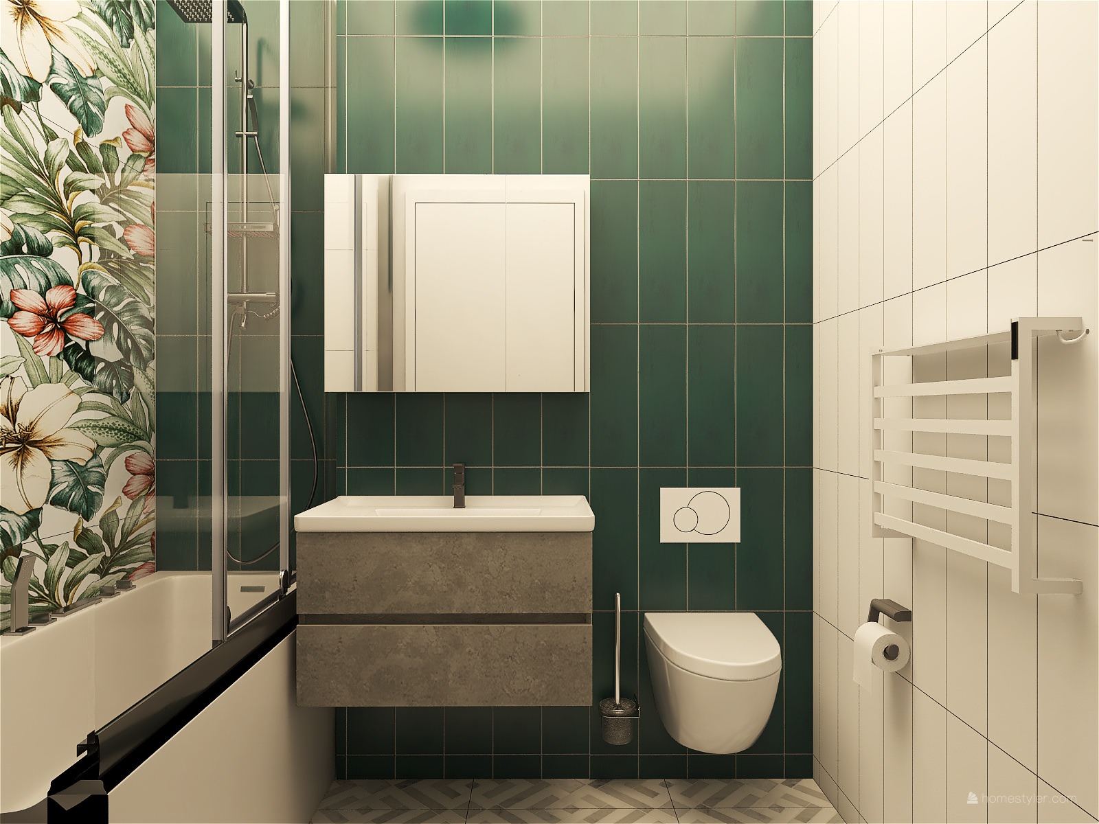 Функциональная однокомнатная квартира-студия