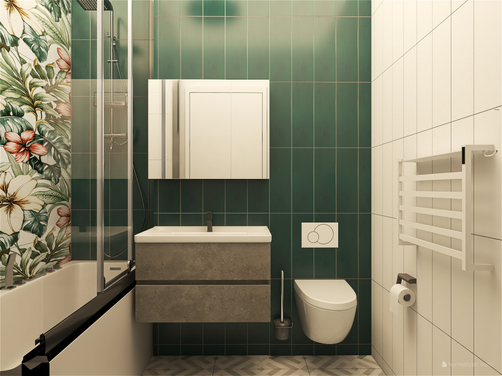 Функциональная однокомнатная квартира-студия