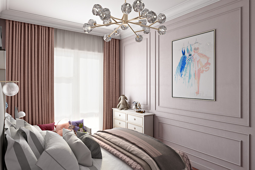 Классическая детская комната