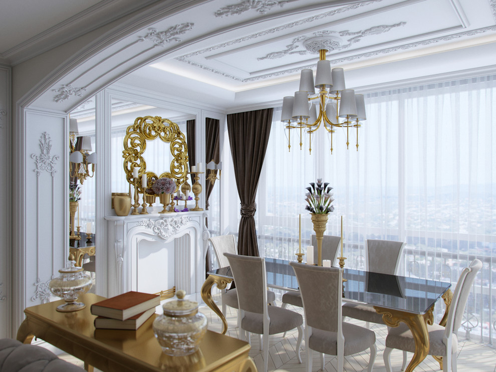 под облаками