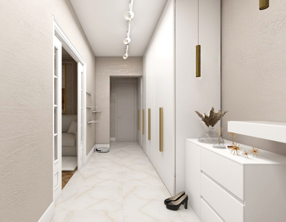 Проект 2х комнатной квартиры в стиле неоклассика