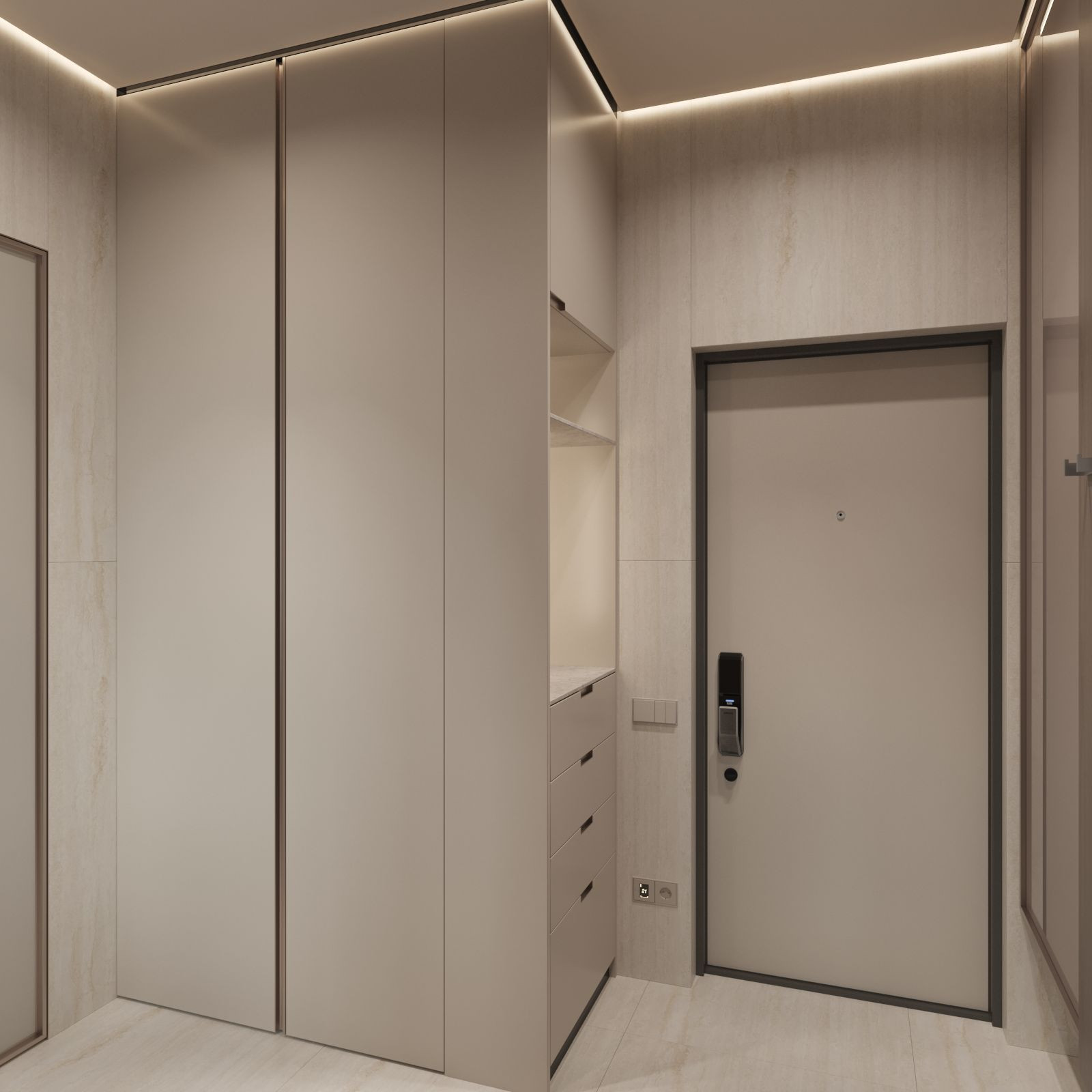 Интерьер квартиры в Москве.