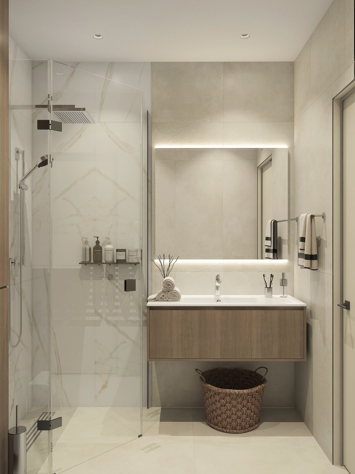 Санузел при мастер-спальне