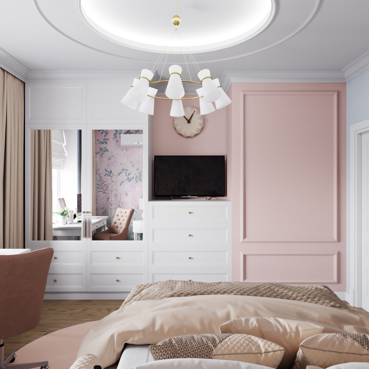 Дизайн-проект квартиры в ЖК Две столицы, 65 кв.м