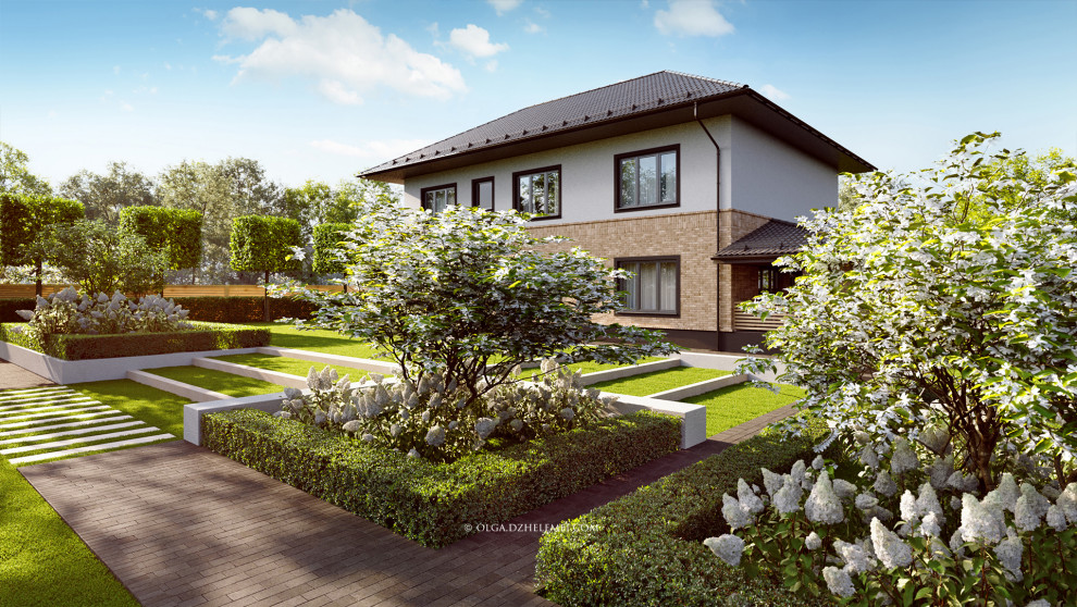 Обложка проекта: Современный сад