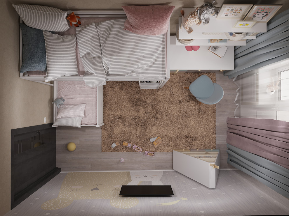 Детская для двоих девочек