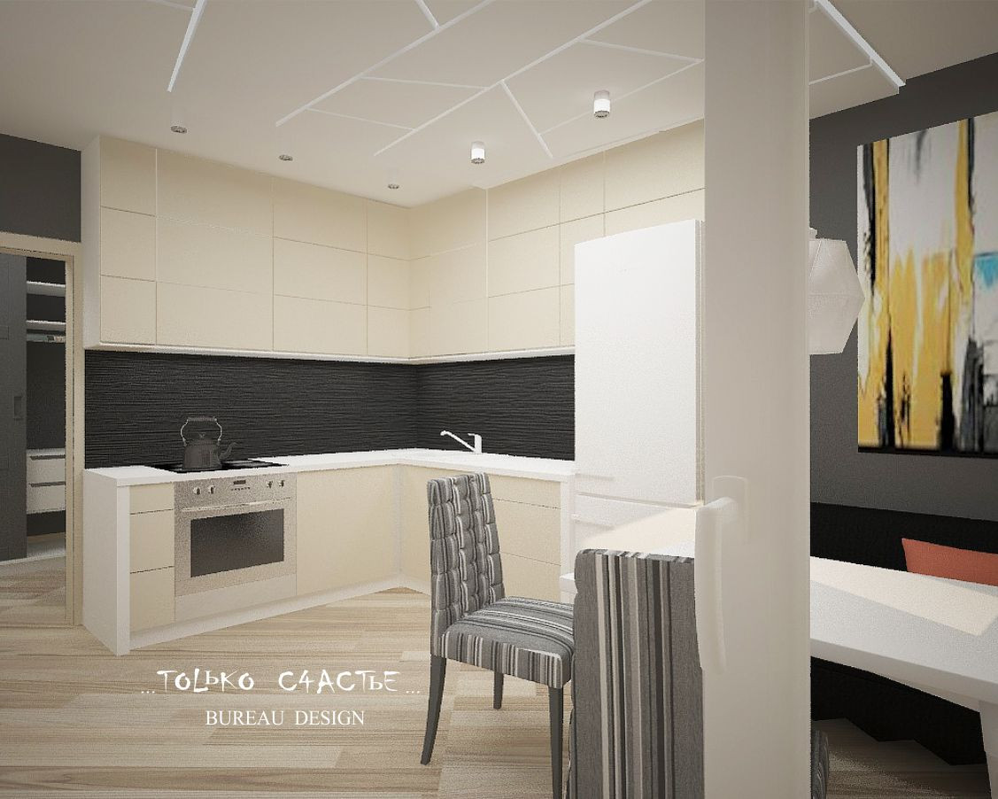 Обложка проекта: дизайн интерьера, дизайн квартиры , квартира "южный бульвар