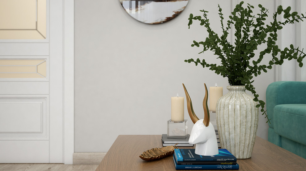 Дизайн проект двухкомнатной квартиры для молодой семьи