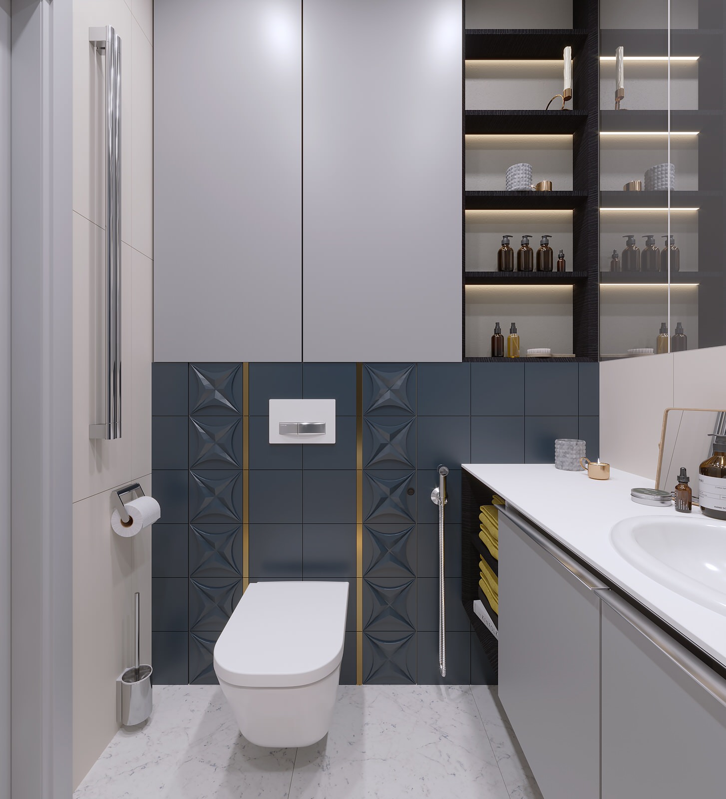 Интерьер квартиры 38 м2 в г. Москва