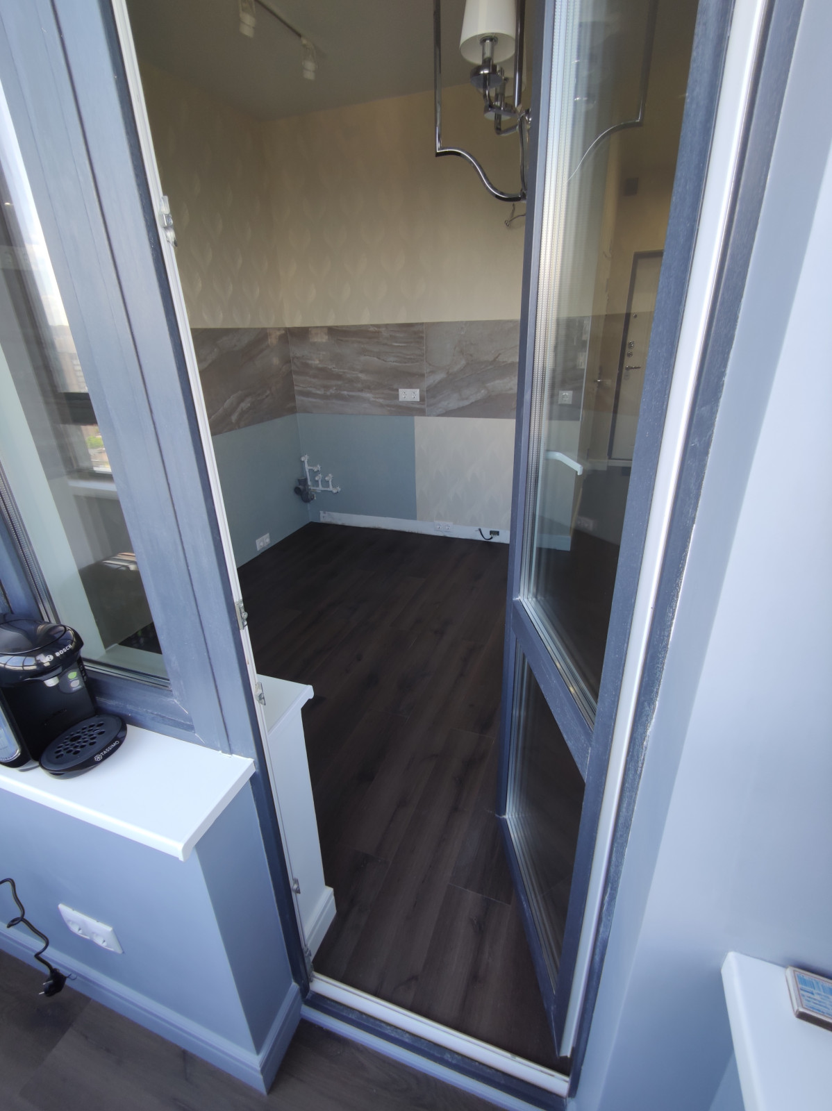 Комната с балкона ЖК Бригантина