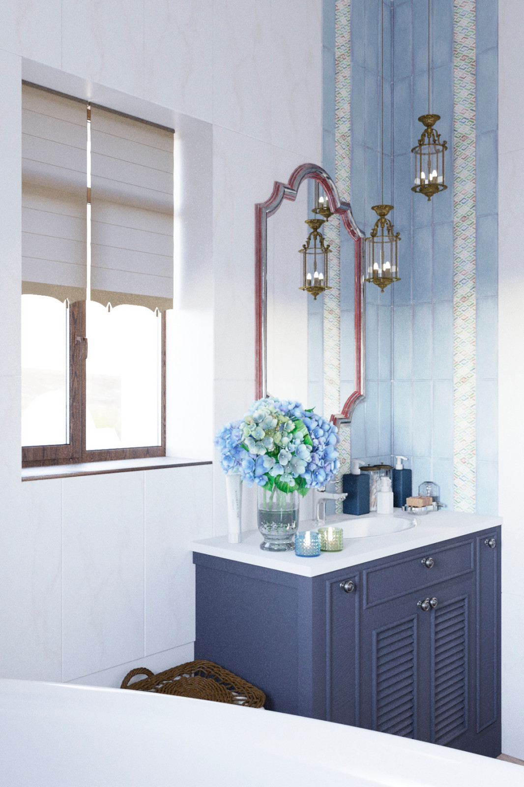 Неоклассика, дом для молодой семьи