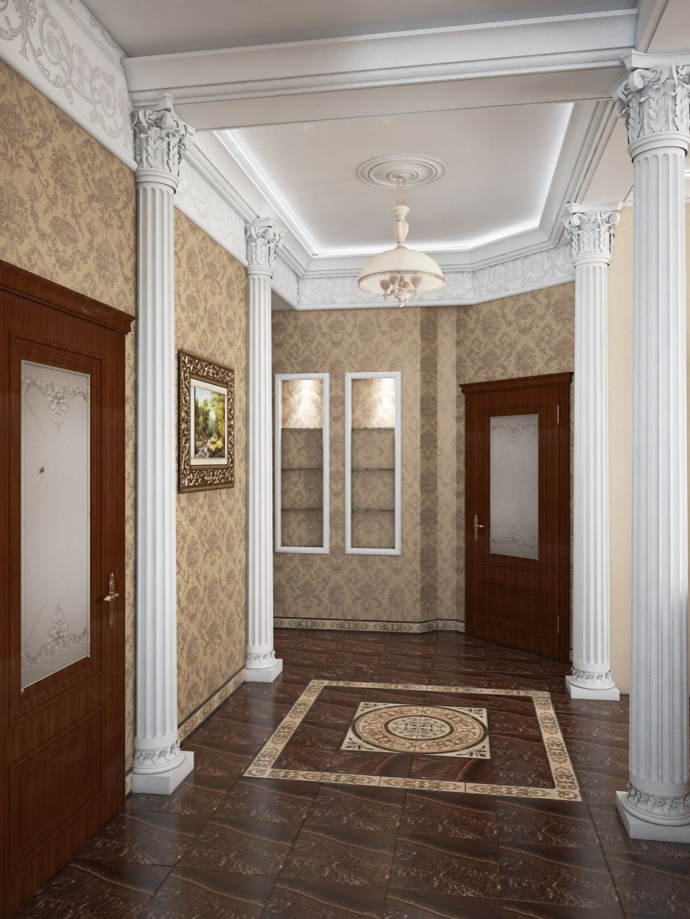 Проект интерьера в стиле Классика