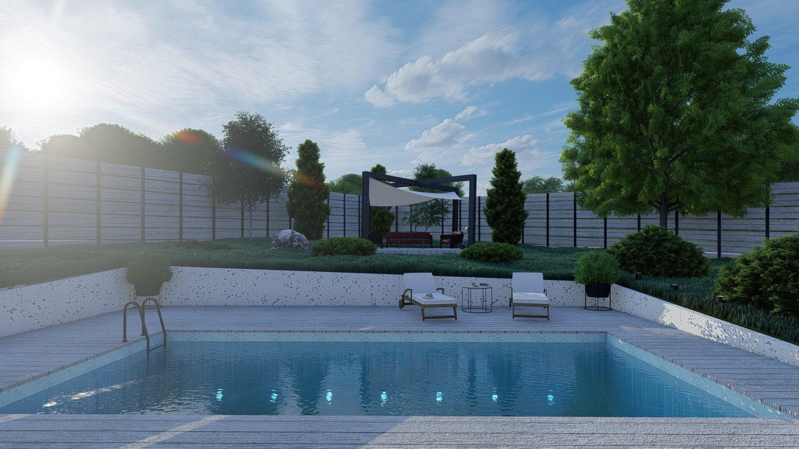 Обложка проекта: Дом с плоской крышей