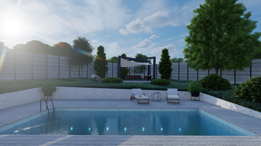 Обложка проекта: Дом с плоской крышей