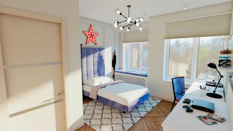 Детские комнаты boy&girl