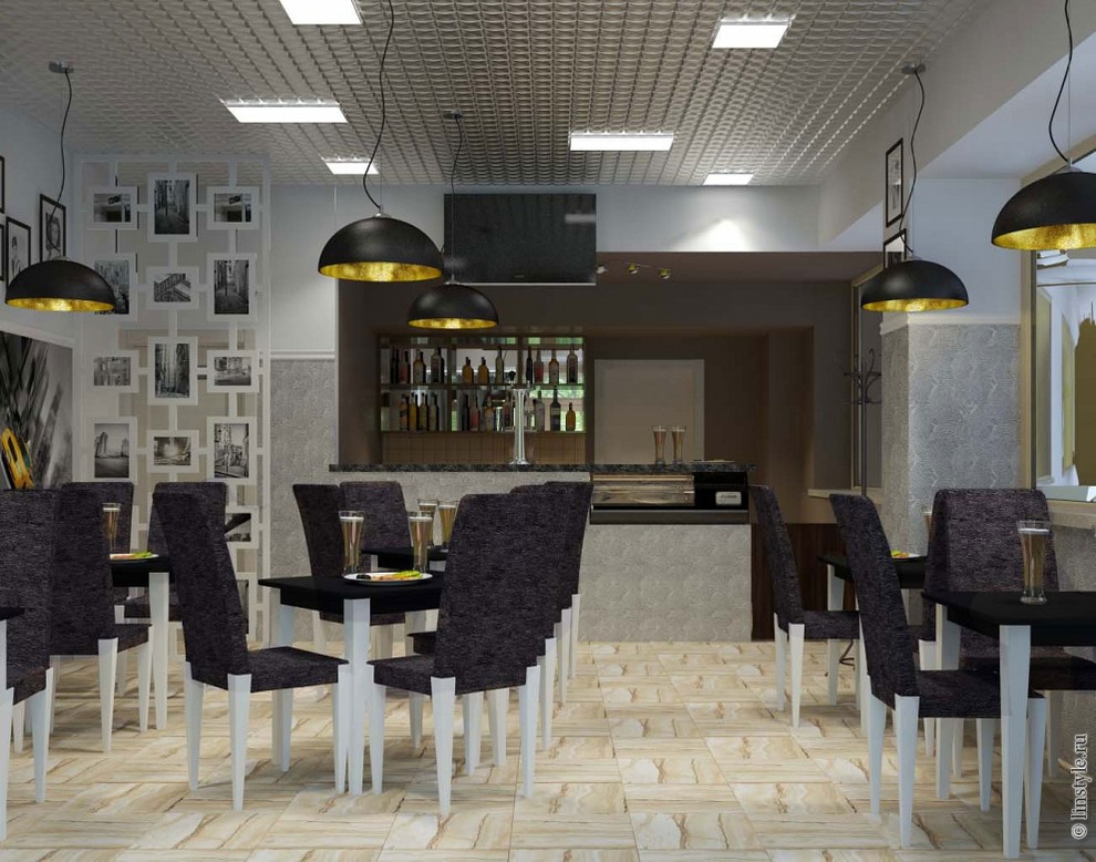 Дизайн-проект интерьера пивного бара «Бродвей»