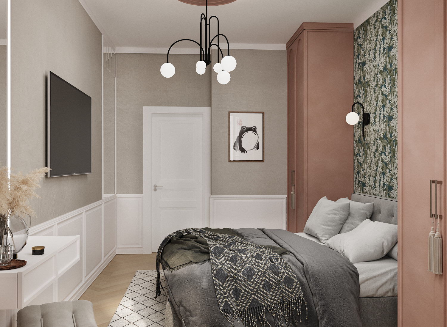 Дизайн-проект четырехкомнатной квартиры в ЖК "Звезда"