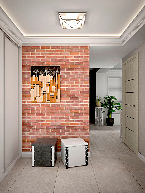 Двухкомнатная квартира. Эклектика.