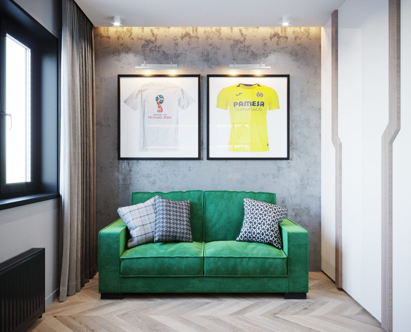 Дизайн-проект квартиры в ЖК Лаванда в Симферополе