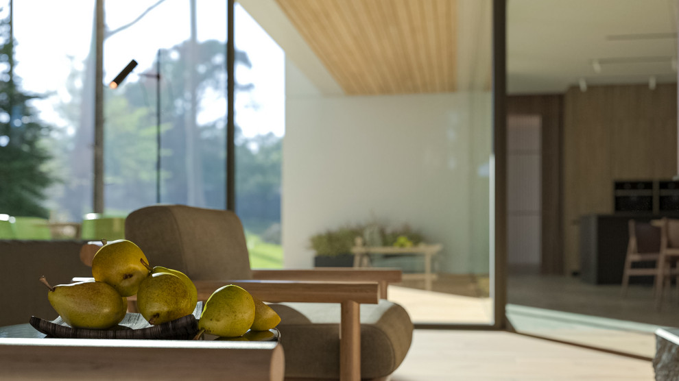 Интерьер загородного дома в загородном посёлке "Оберег".