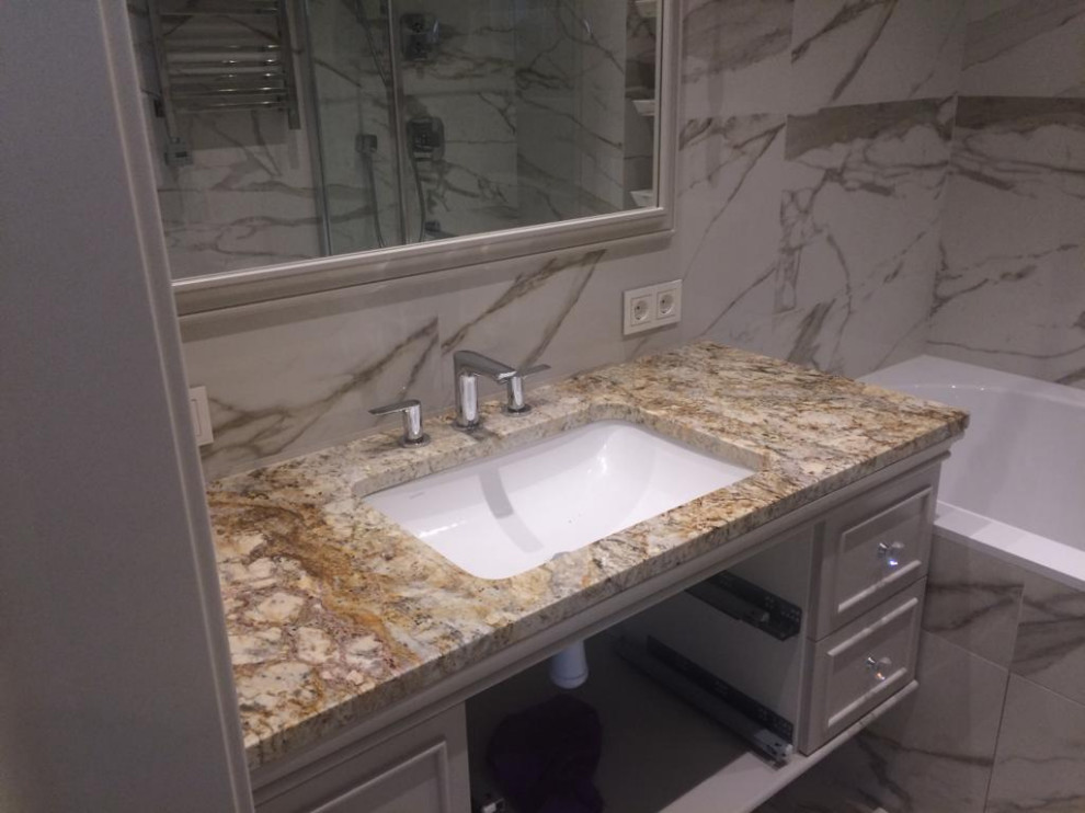 Столешница и остров кухня, столешницы в в/к из гранита Sagitarius