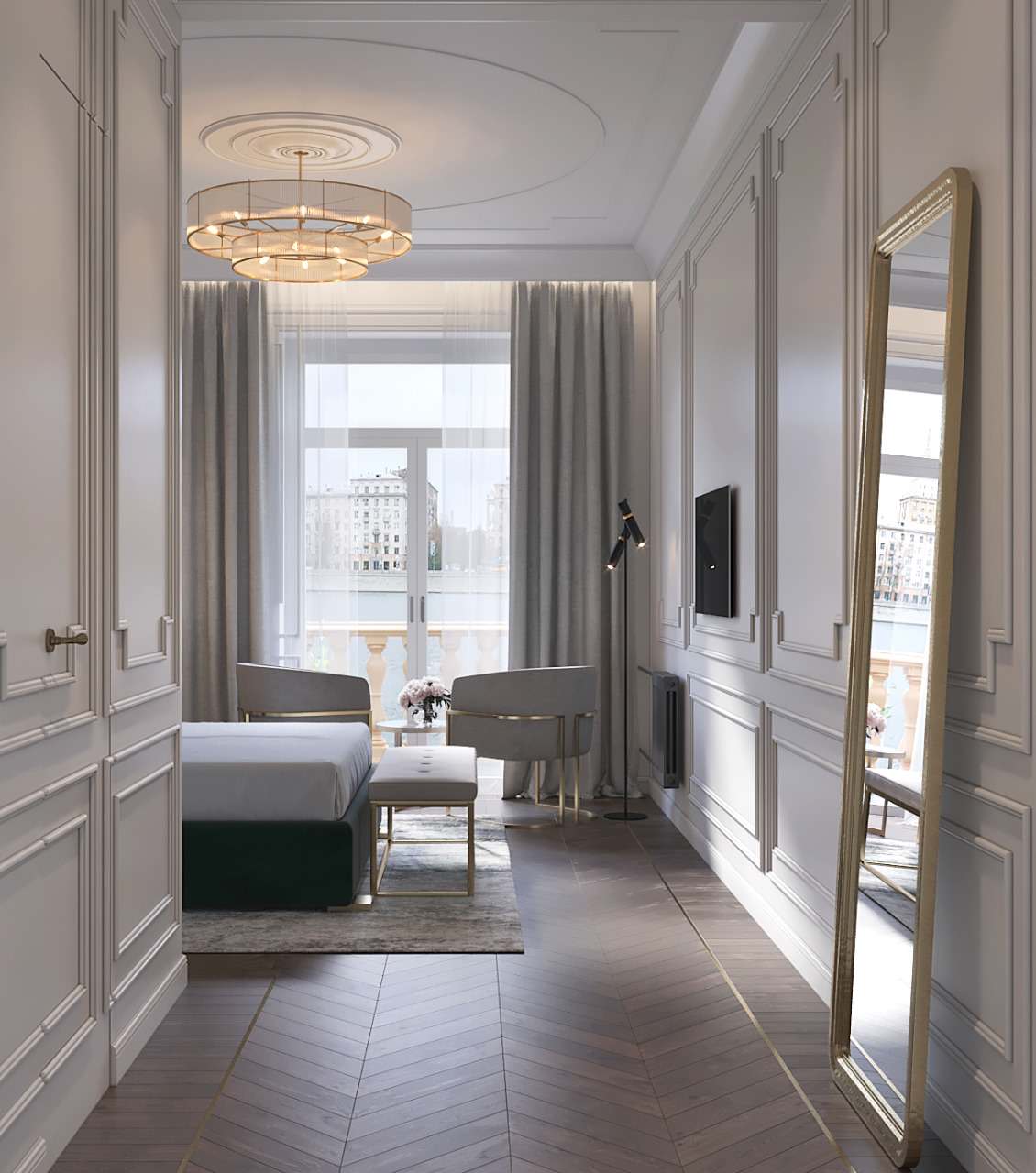 Безупречная элегантность с изумрудными акцентами