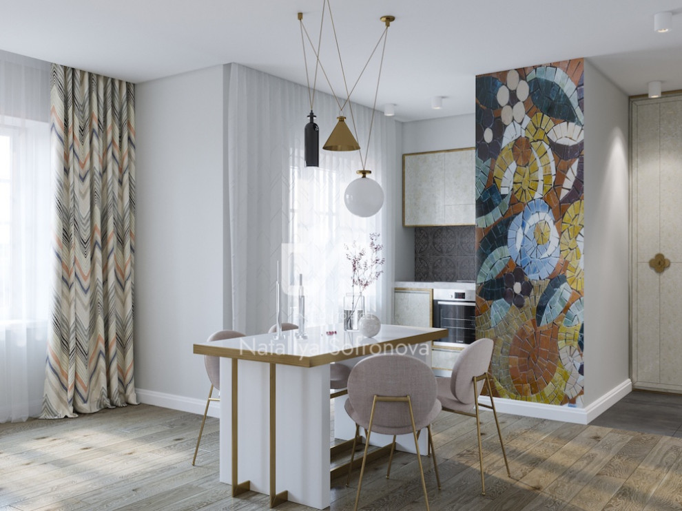 Living room in Studio apartment