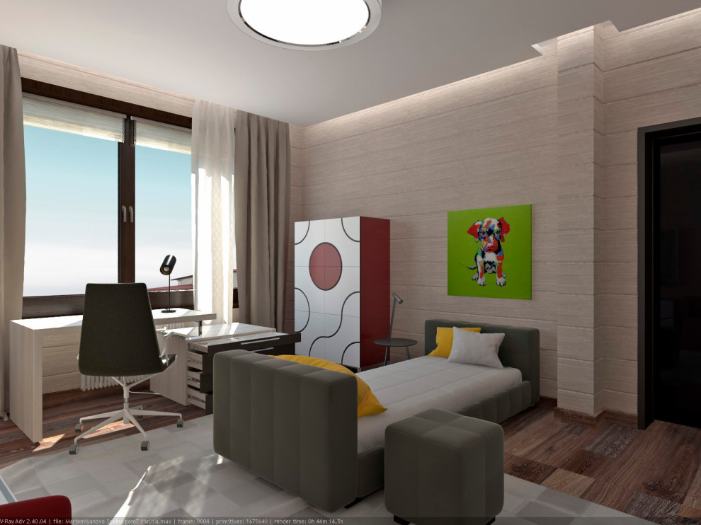 Интерьеры деревянного дома.