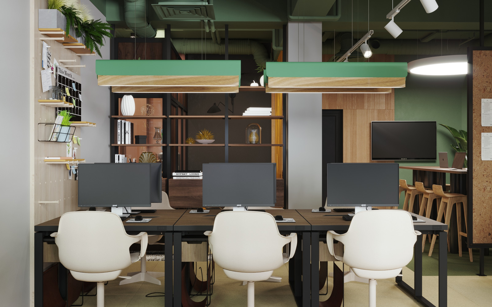 Офис креативного отдела компании АО «Тандер» г. Краснодар