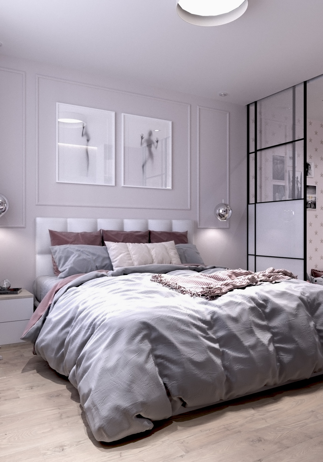 Обложка проекта: КВАРТИРА В ПУДРОВЫХ ОТТЕНКАХ