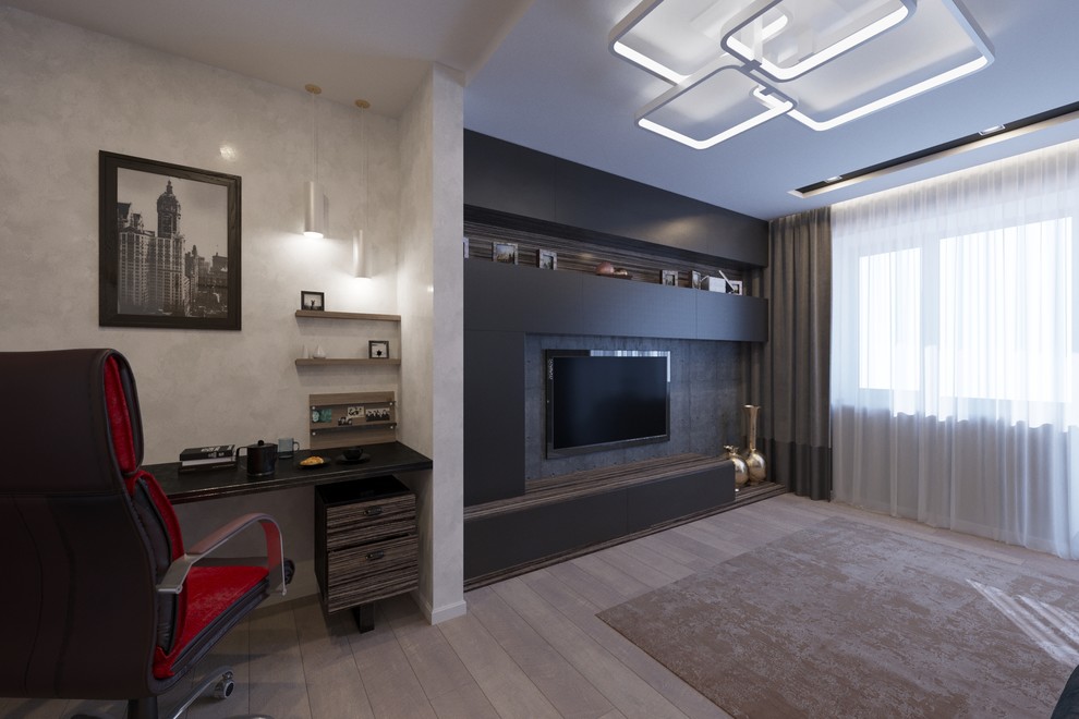 Однокомнатная квартира 42 мкв в современном стиле (реализуется)