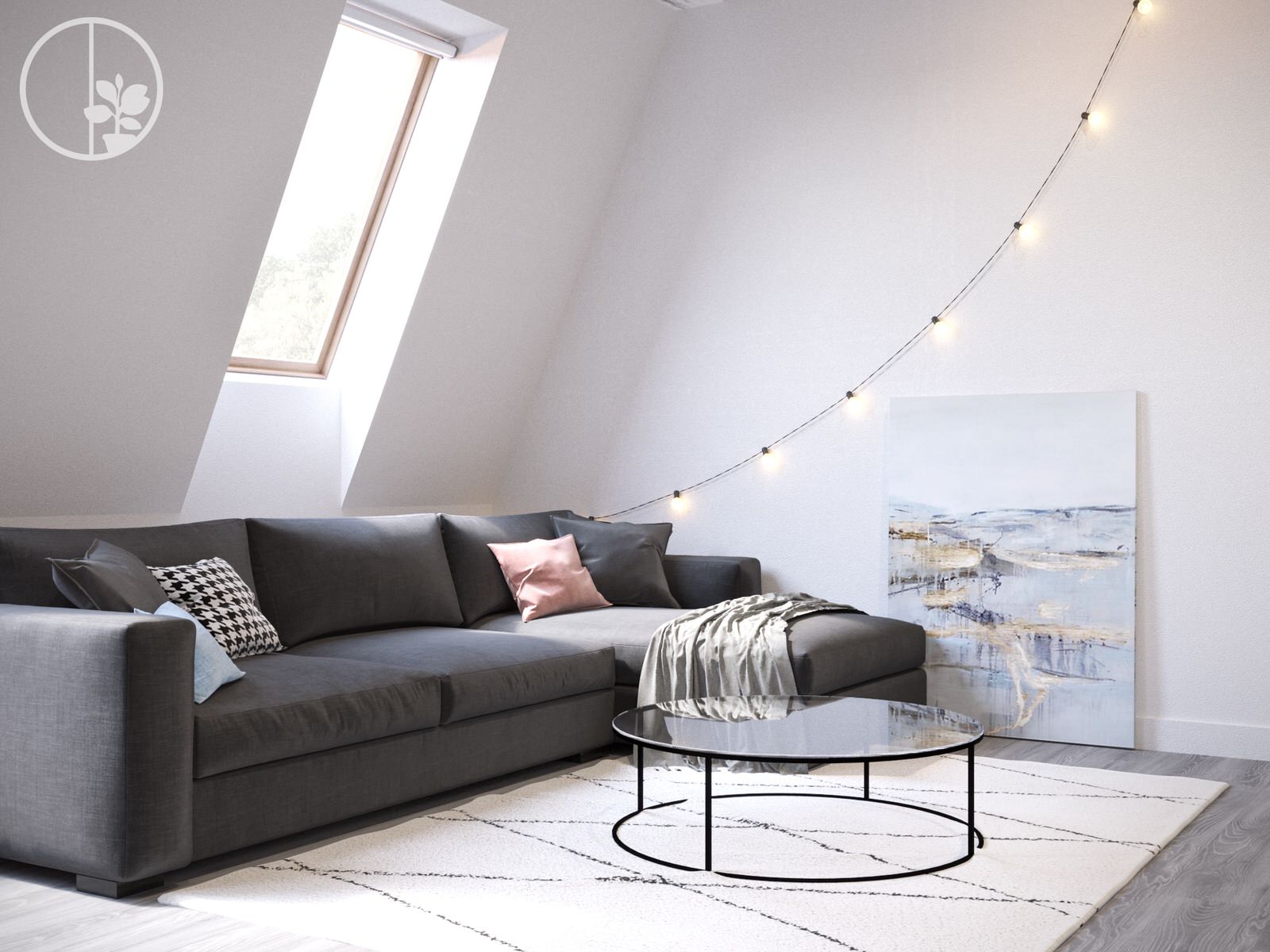 Квартира на мансардном этаже ЖК "пригородный простор"