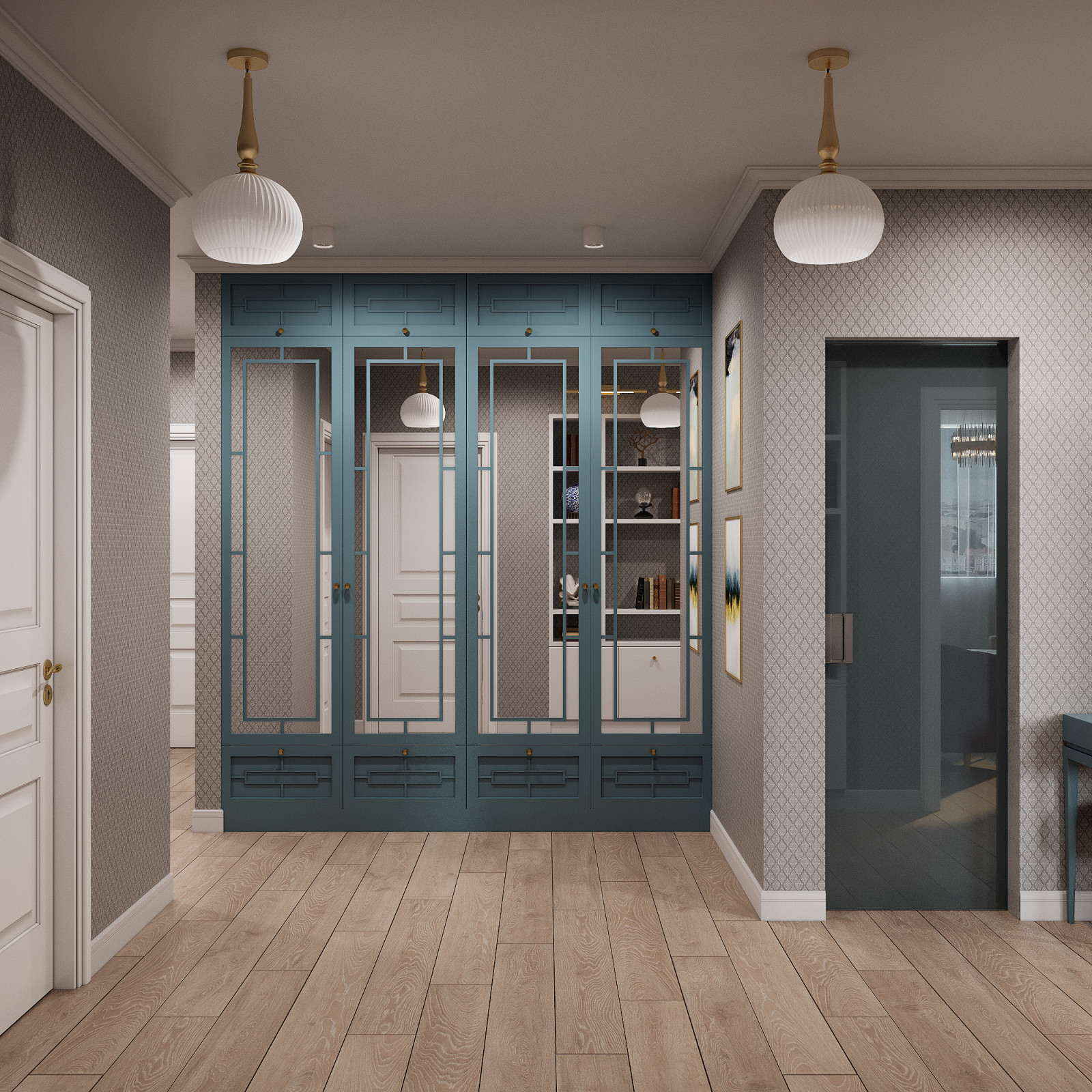 "Настроение праздника" Холл. Коридор