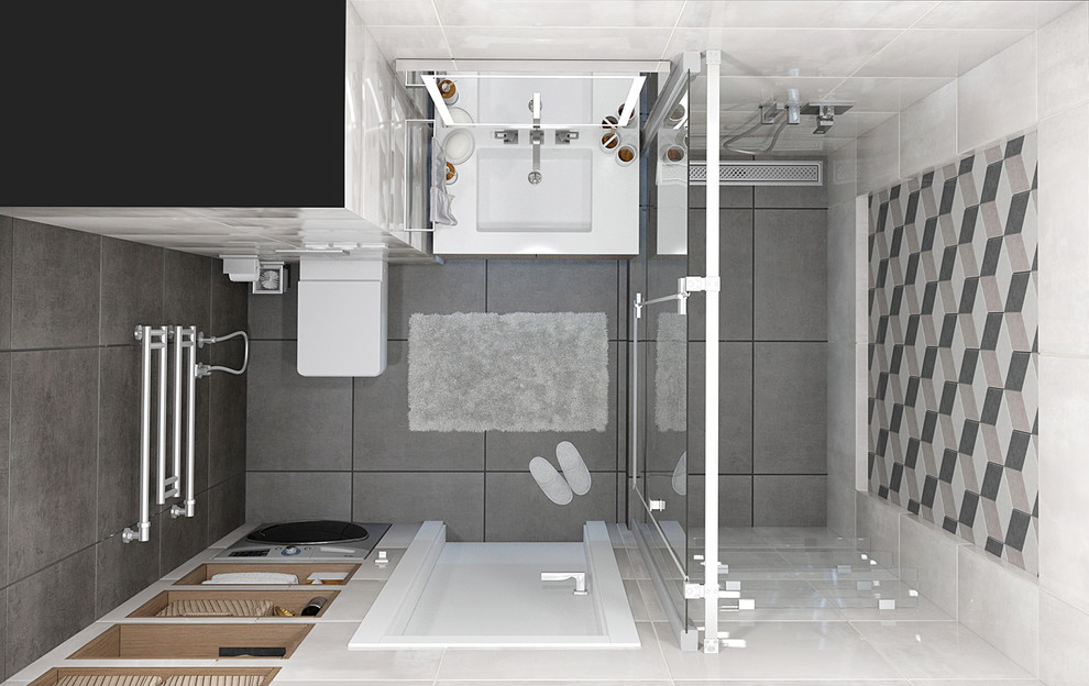 Интерьер квартиры в г. Москва для творческого человека из "Яндекса"