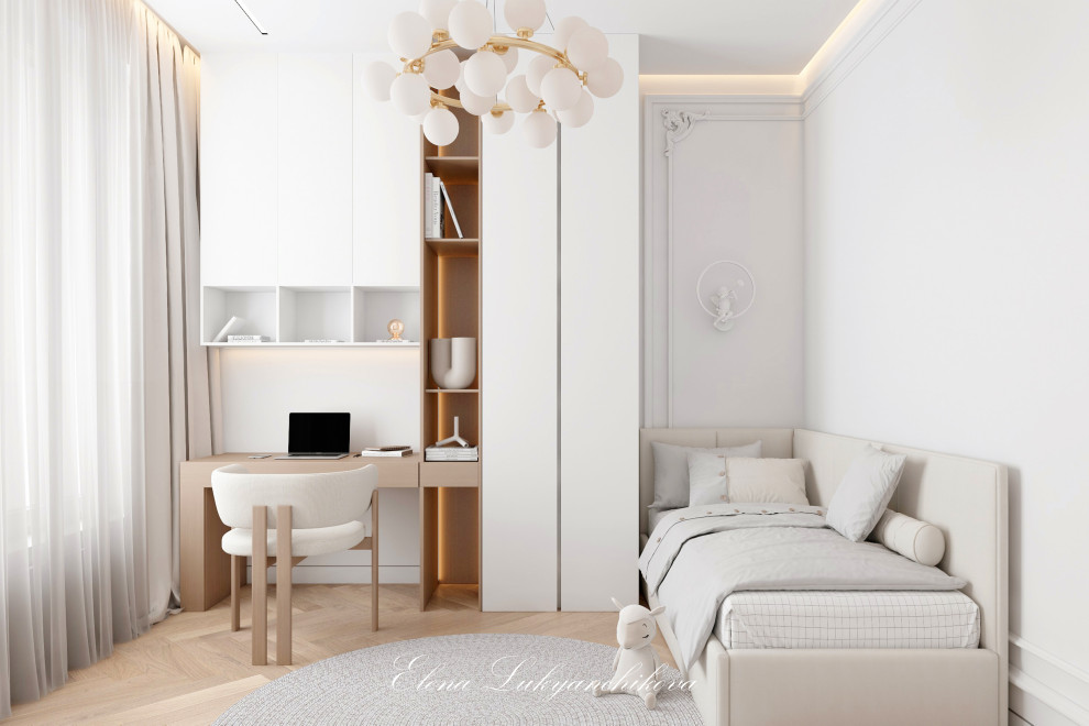 Обложка проекта: Интерьер детской для девочки ЖК Grand View, Петровский проспект