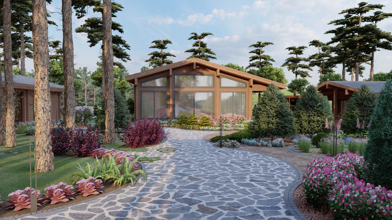 Сад в лесу для всей семьи