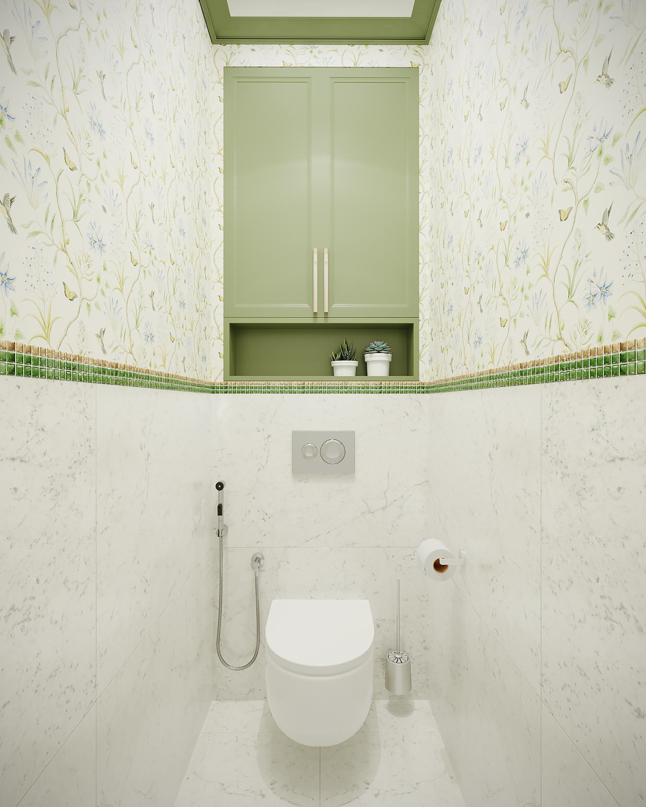 "Песто" кухня с эркером в квартире г.Москва