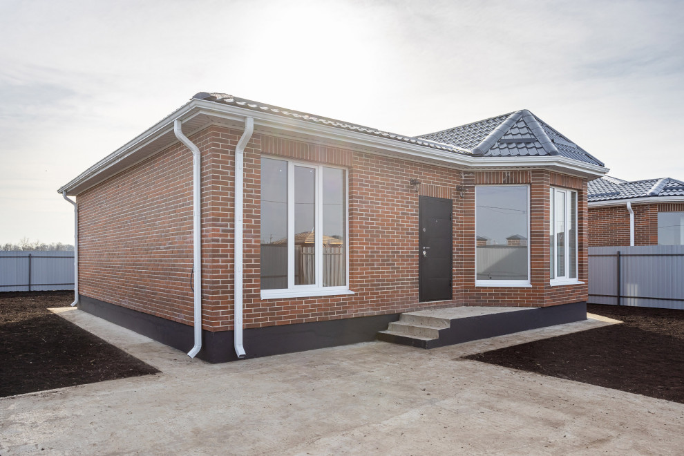 2022 Фотосъемка дома зимой застройщику 2