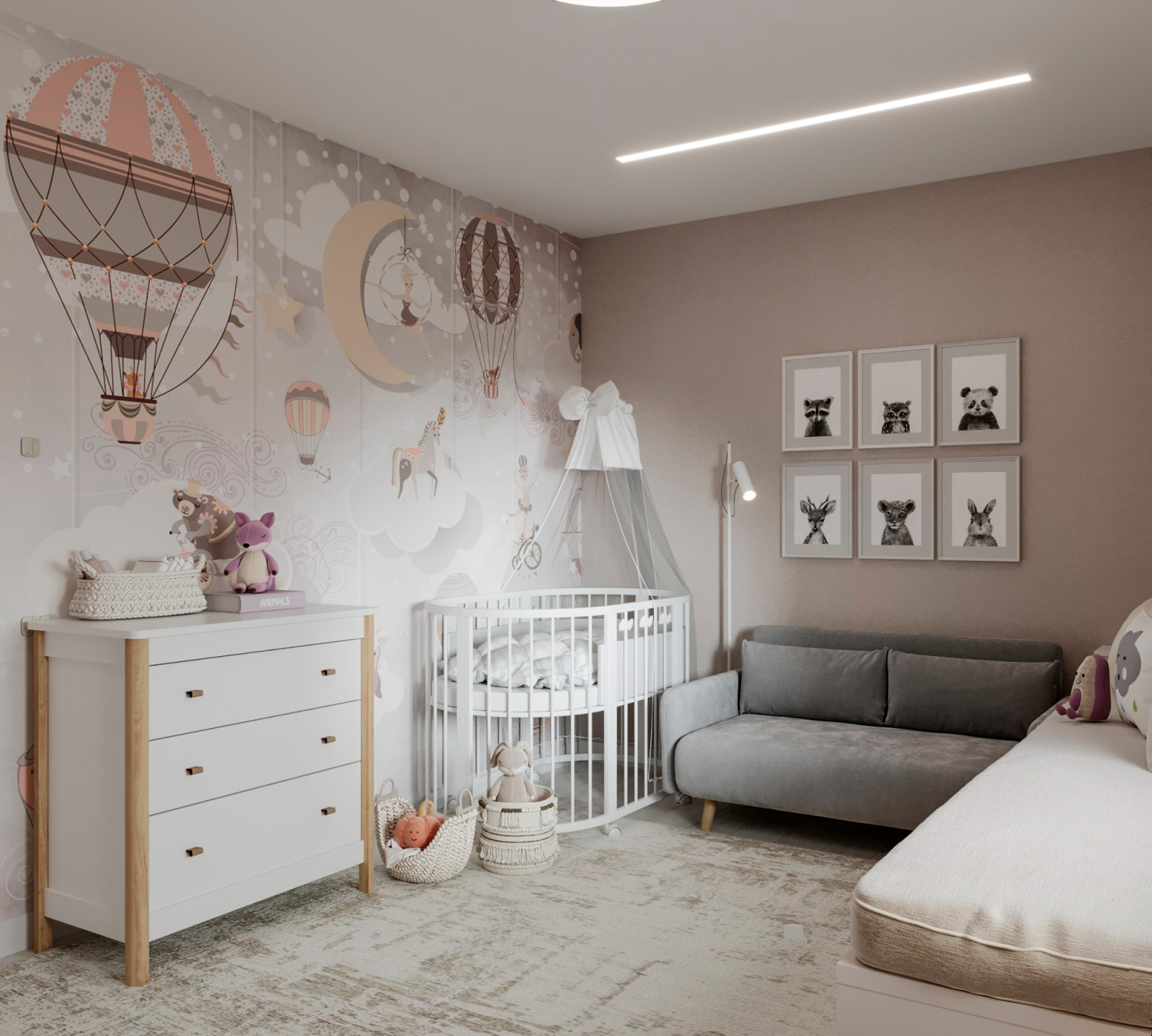 Четырехкомнатная квартира в Мегаполисе